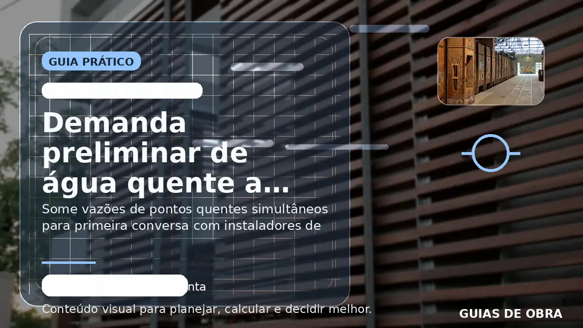 Hidráulica e sanitário