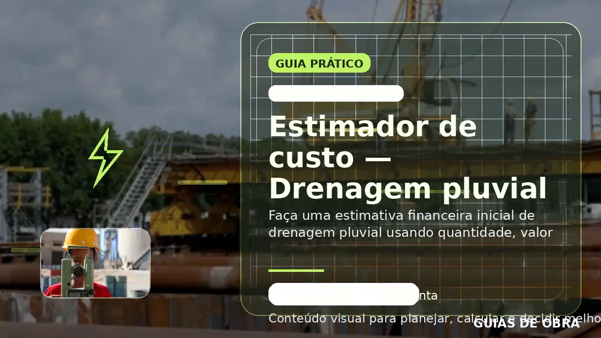 Drenagem pluvial