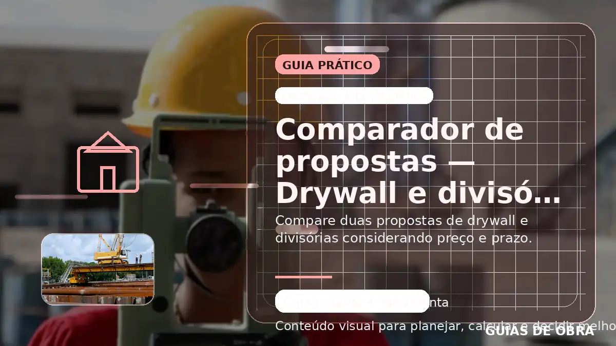 Drywall e divisórias