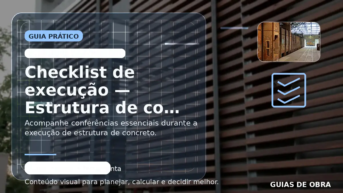 Estrutura de concreto