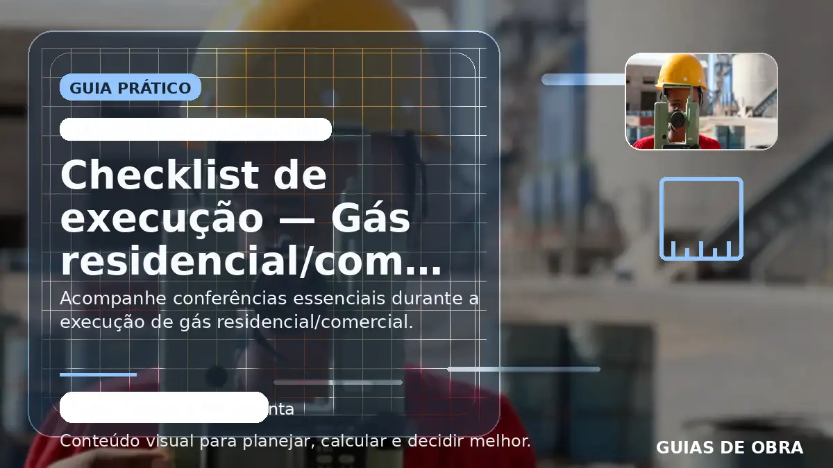 Gás residencial/comercial