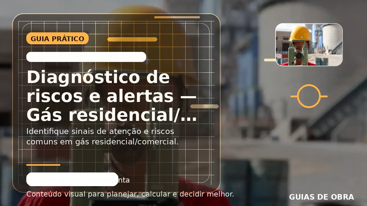 Gás residencial/comercial