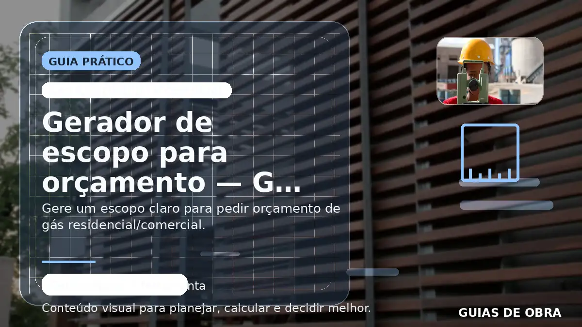 Gás residencial/comercial