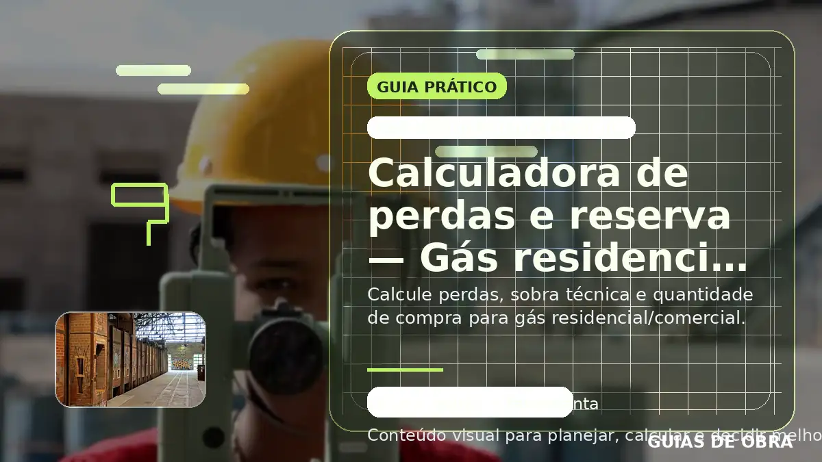 Gás residencial/comercial