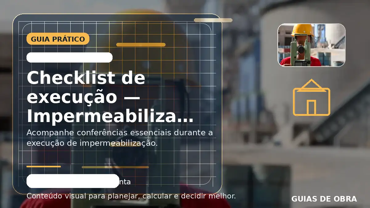 Impermeabilização