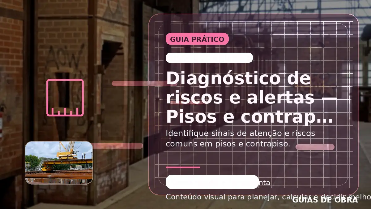 Pisos e contrapiso