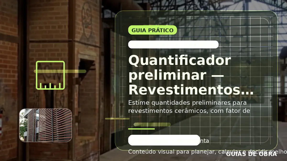 Revestimentos cerâmicos