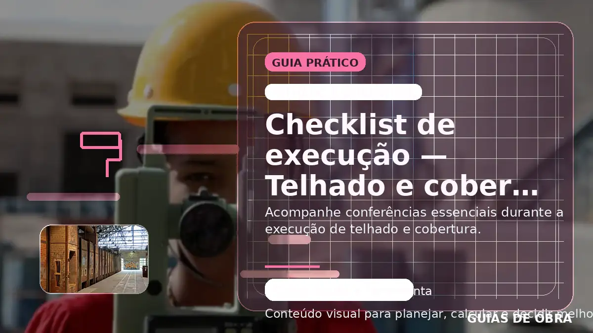 Telhado e cobertura