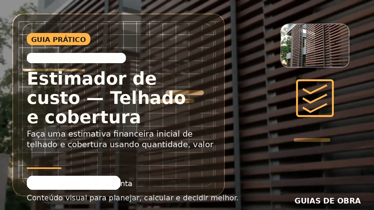 Telhado e cobertura
