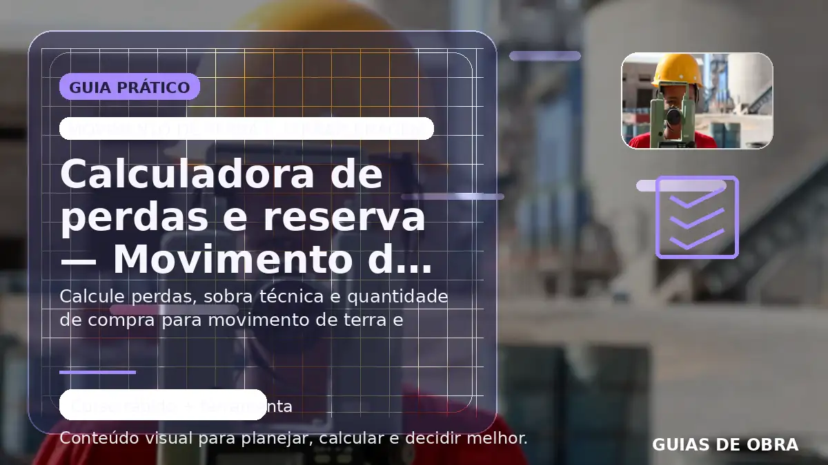 Movimento de terra e terraplenagem
