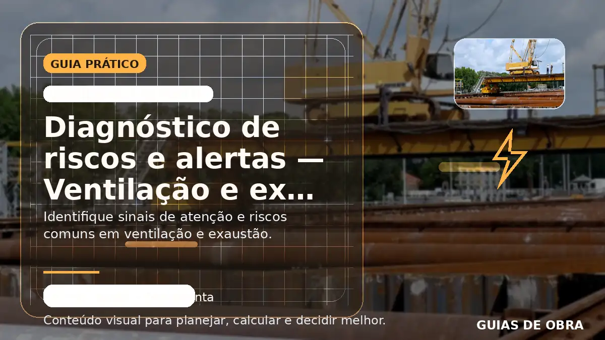 Ventilação e exaustão