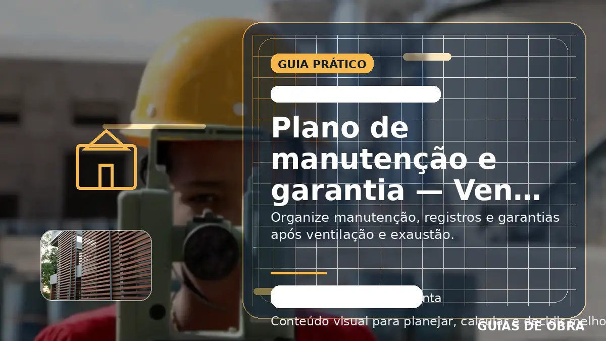 Ventilação e exaustão