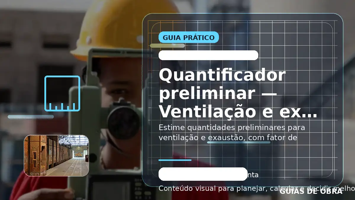 Ventilação e exaustão